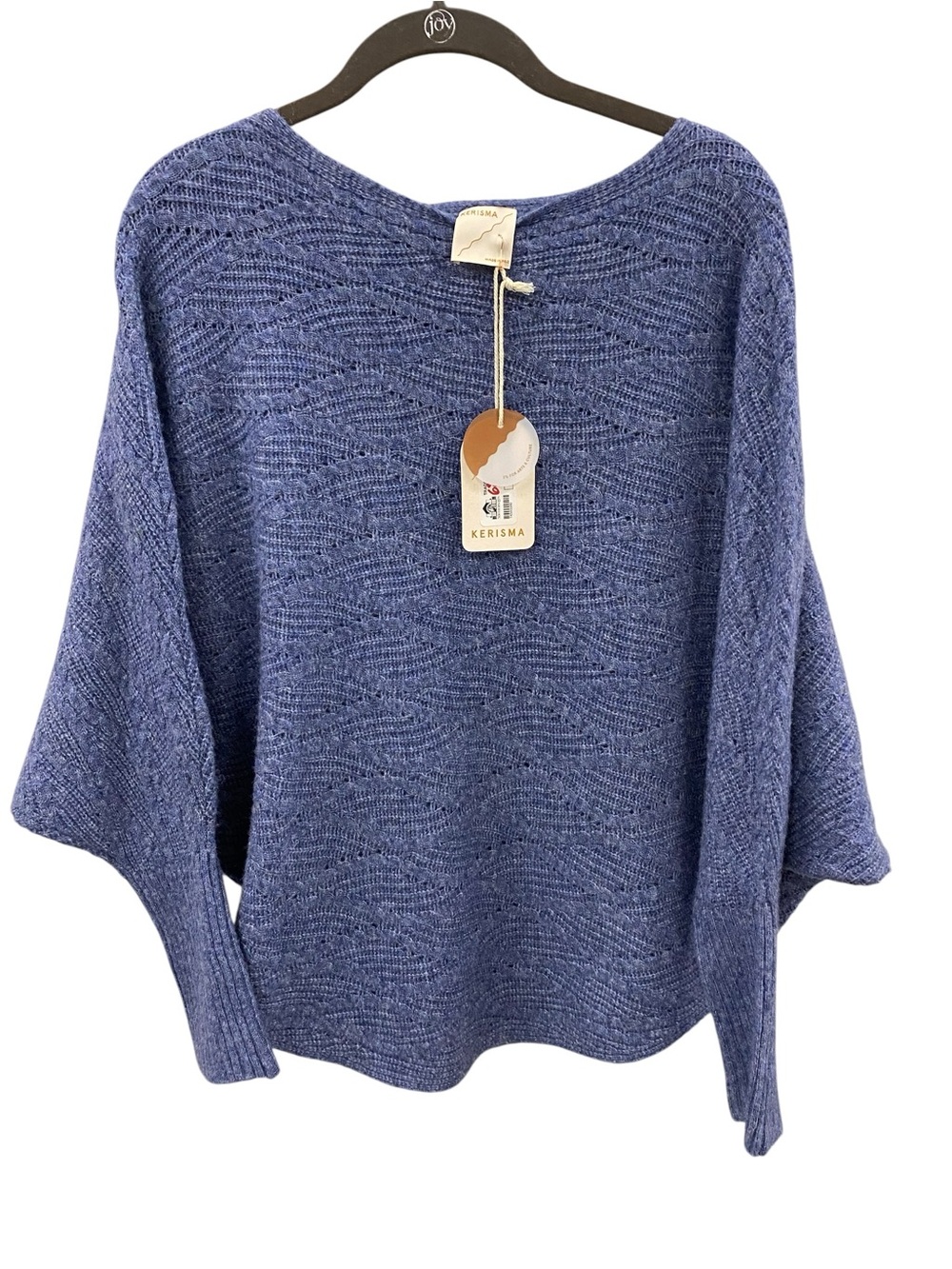 Kerisma Relaxed Indigo Blue Knit Pullover